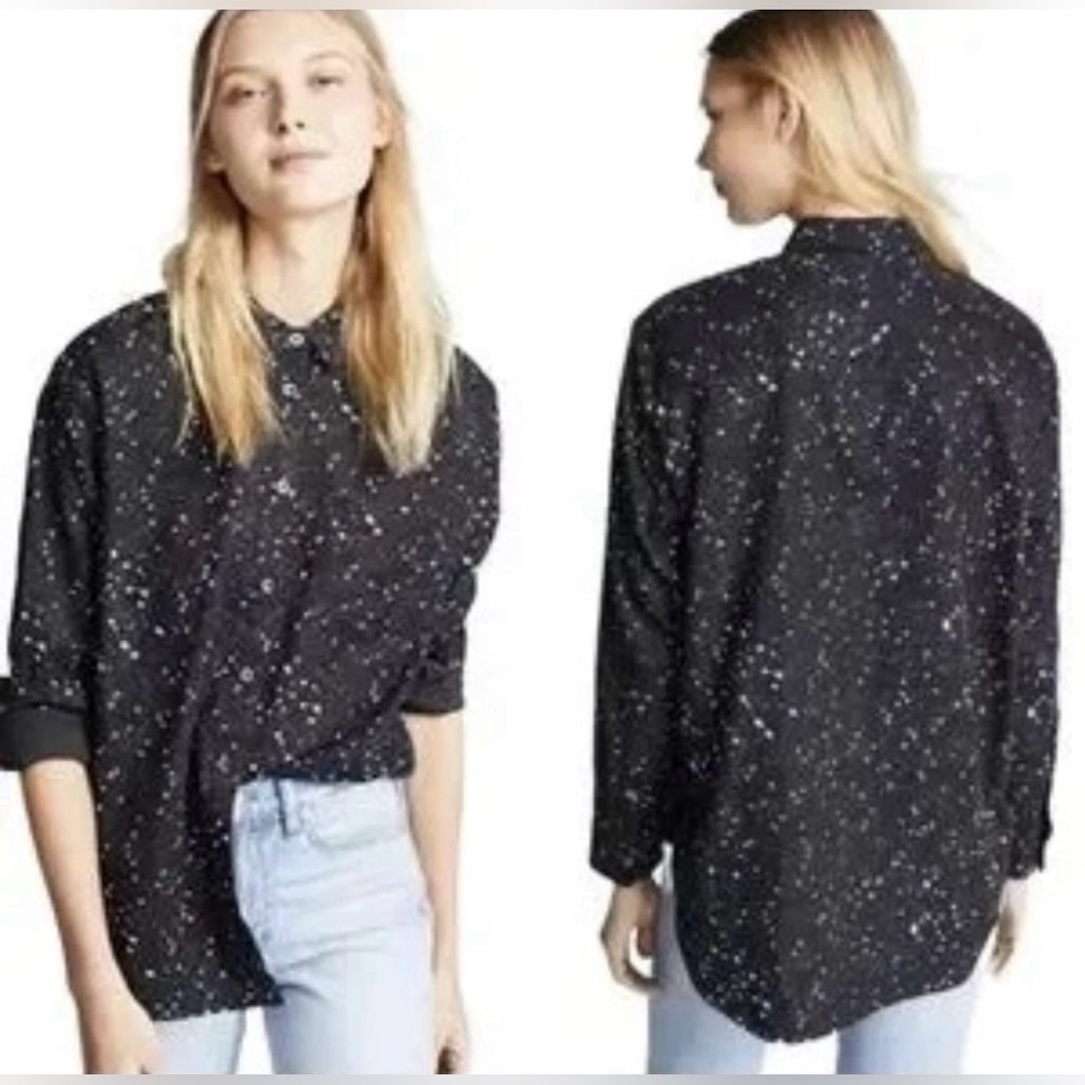 Madewell Oversized Ex-Boyfriend Button Down - Picture 6 of 6